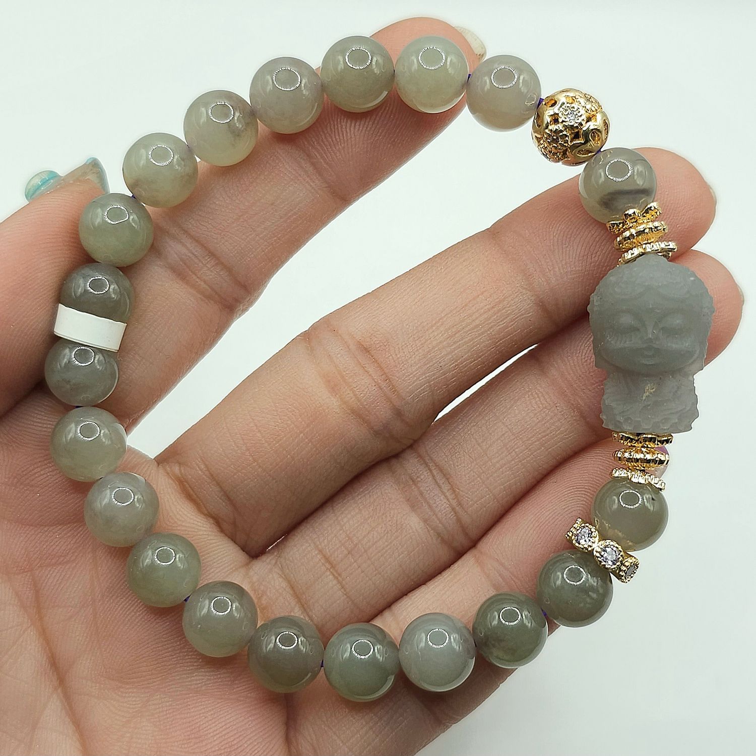 Natural Wuji Jade with Guanyin