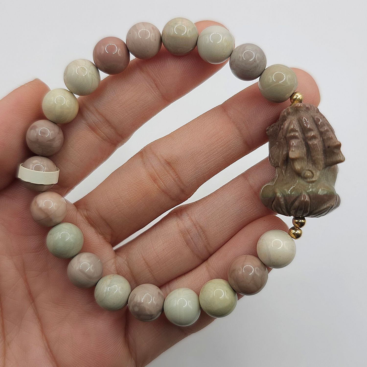 Natural Alashan Agate with Dragon