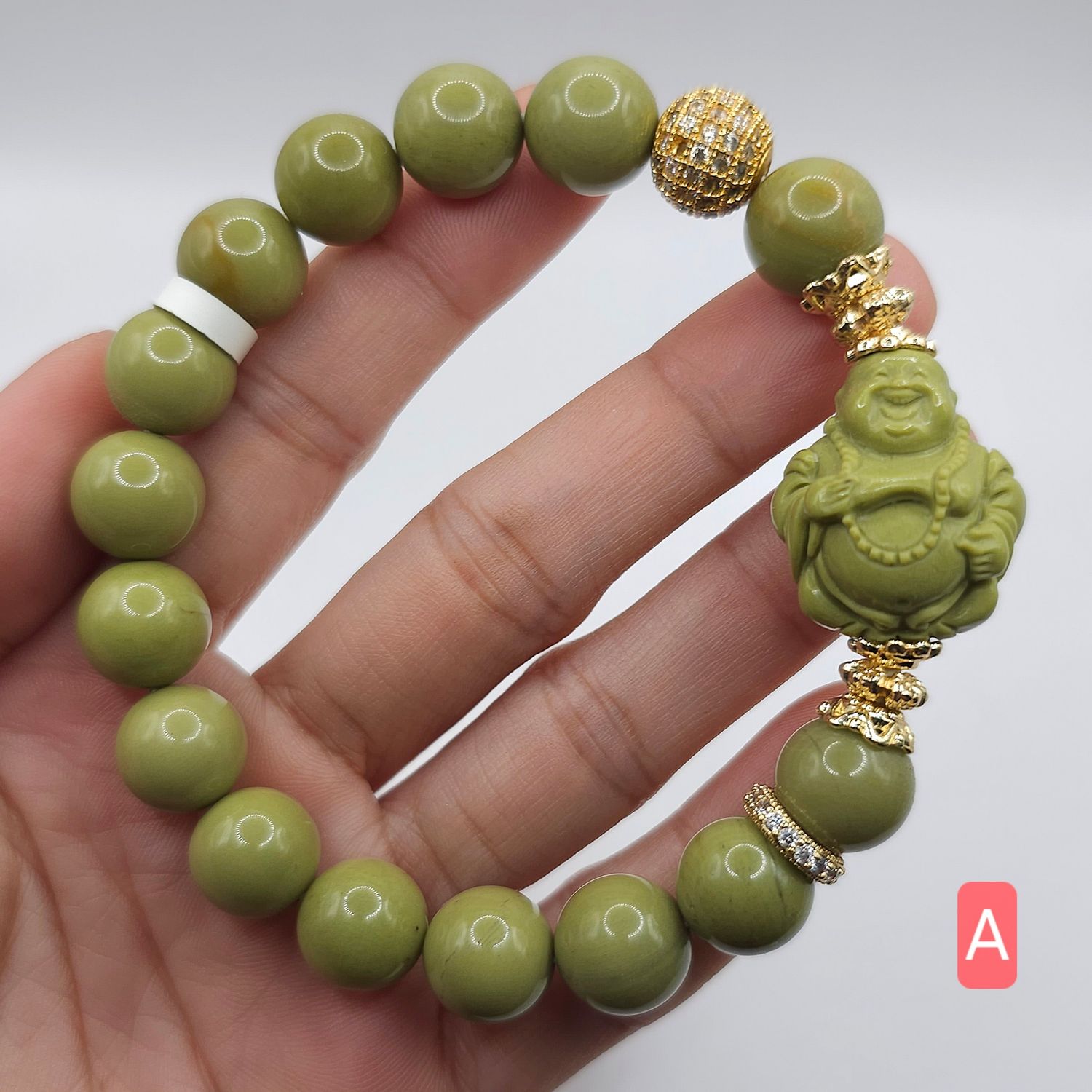 Natural Matcha Alashan Agate