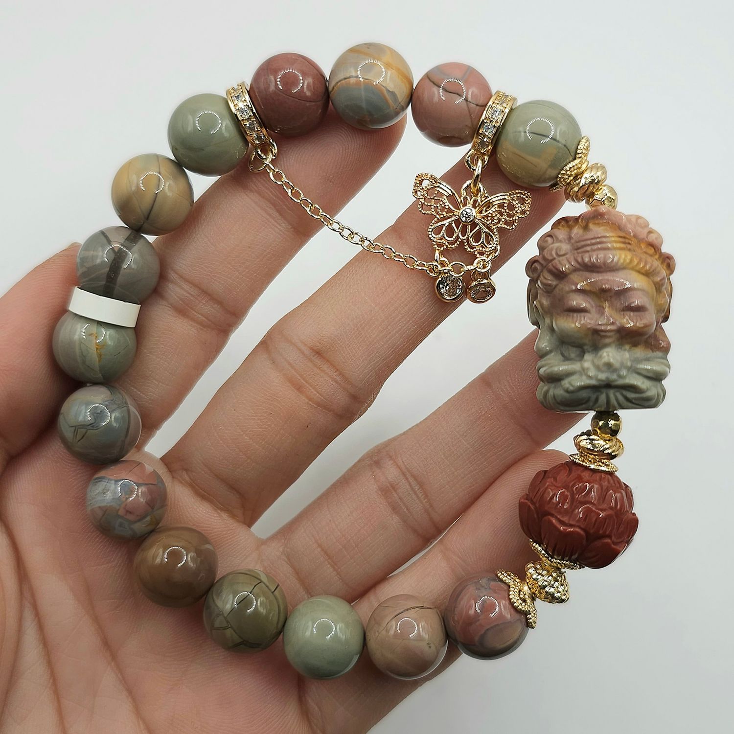 Natural Alashan Agate with Zakiram