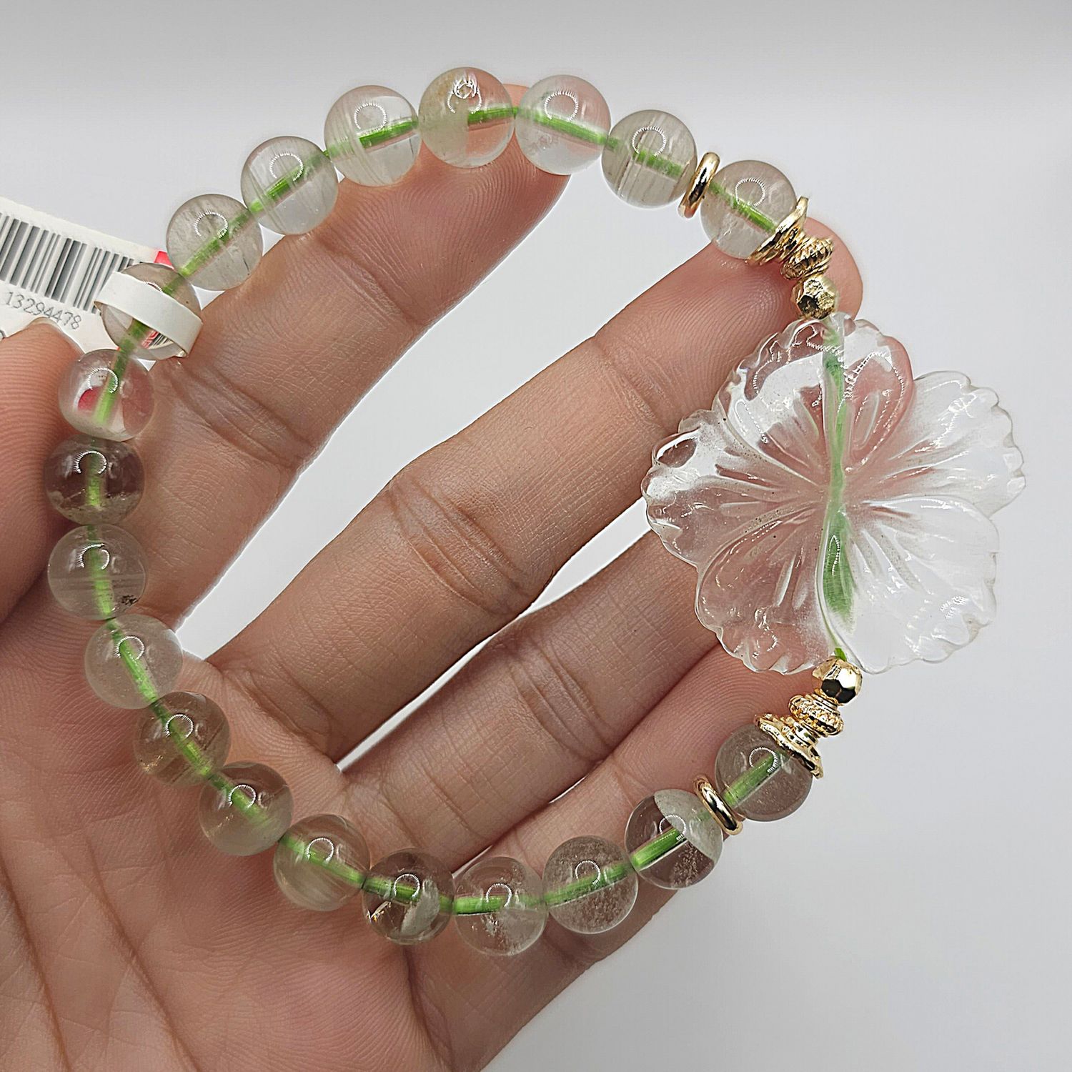 Natural Phantom x Clear Quartz