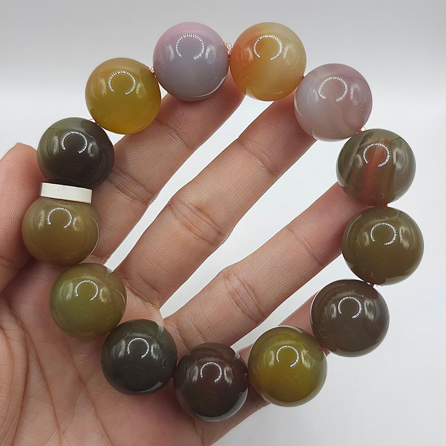 Natural Yan Yuan Agate Oversized