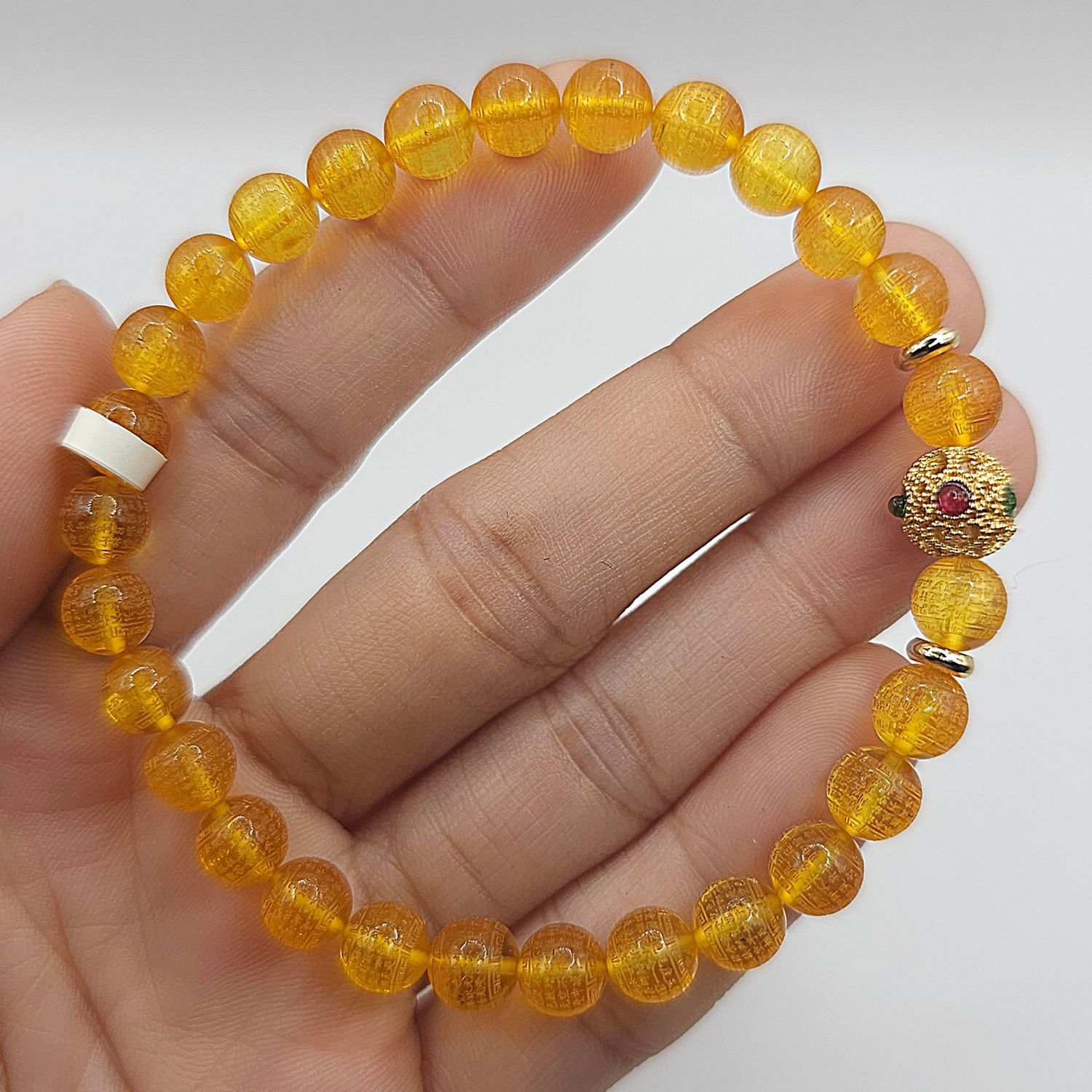 Natural Amber Lucky Turn