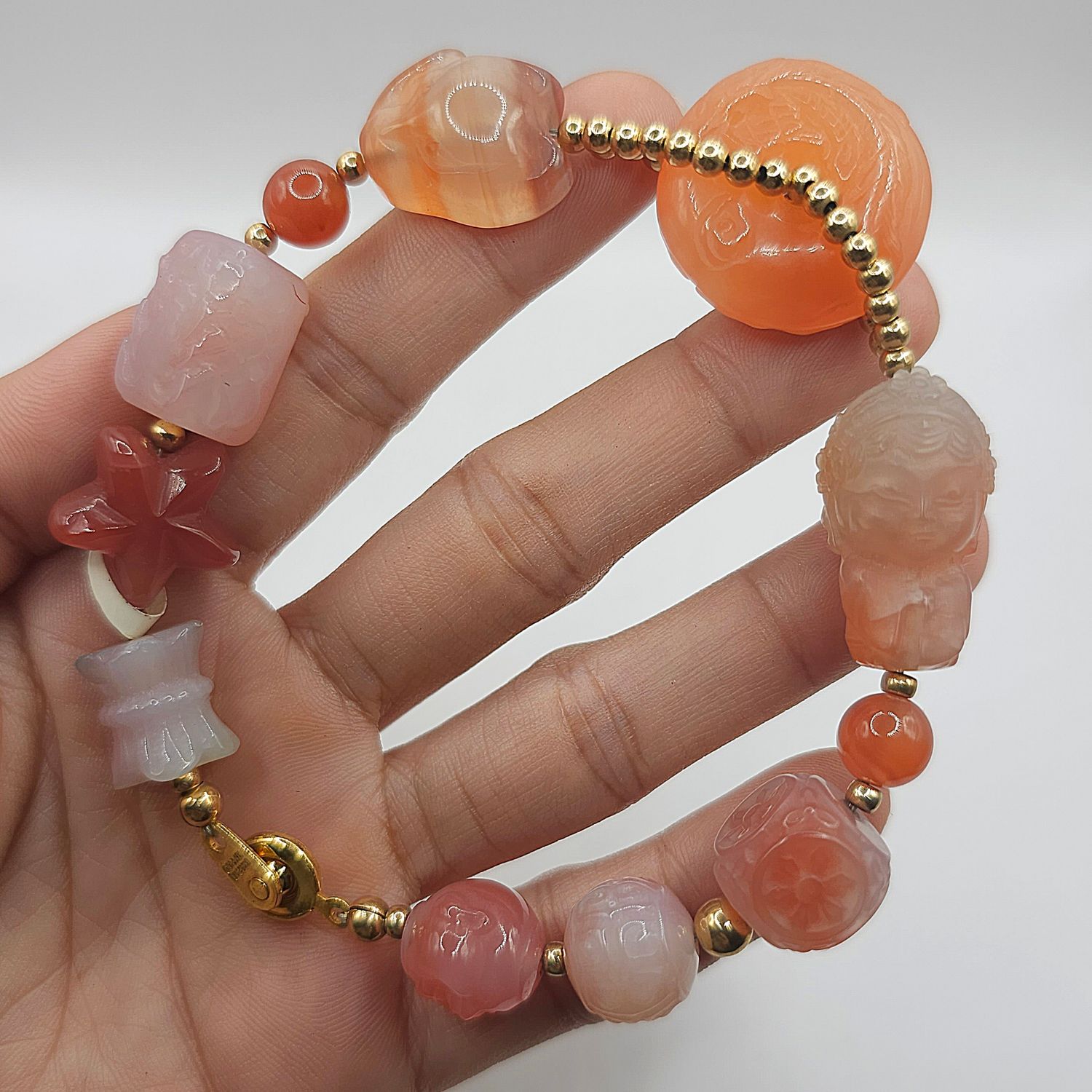 Natural Yan Yuan Agate All In One Goodluck