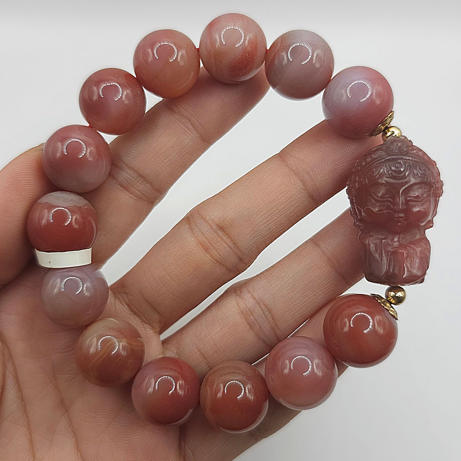 Natural Yan Yuan Agate with Tara