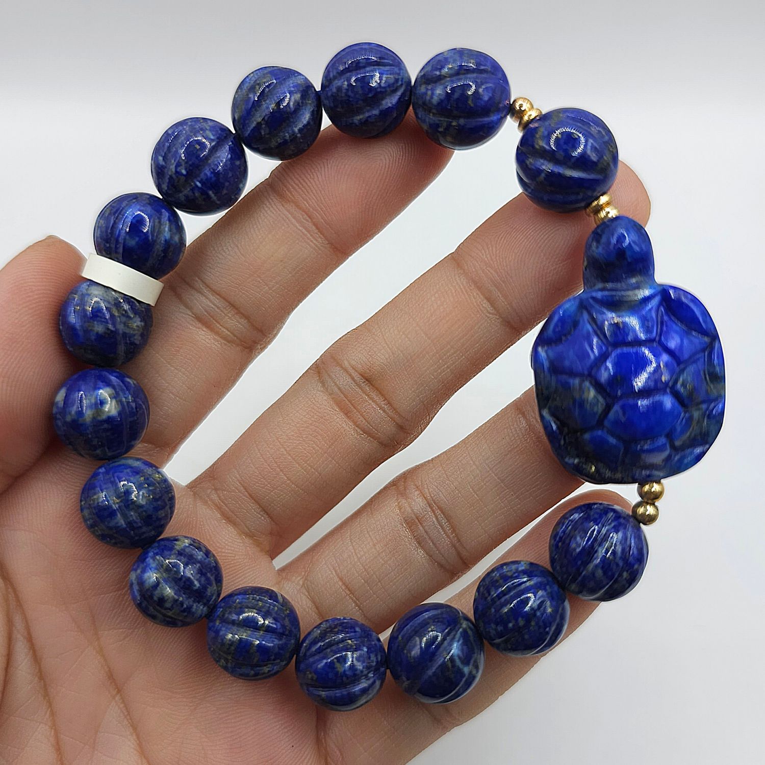 Natural Lapis Lazuli with Tortoise