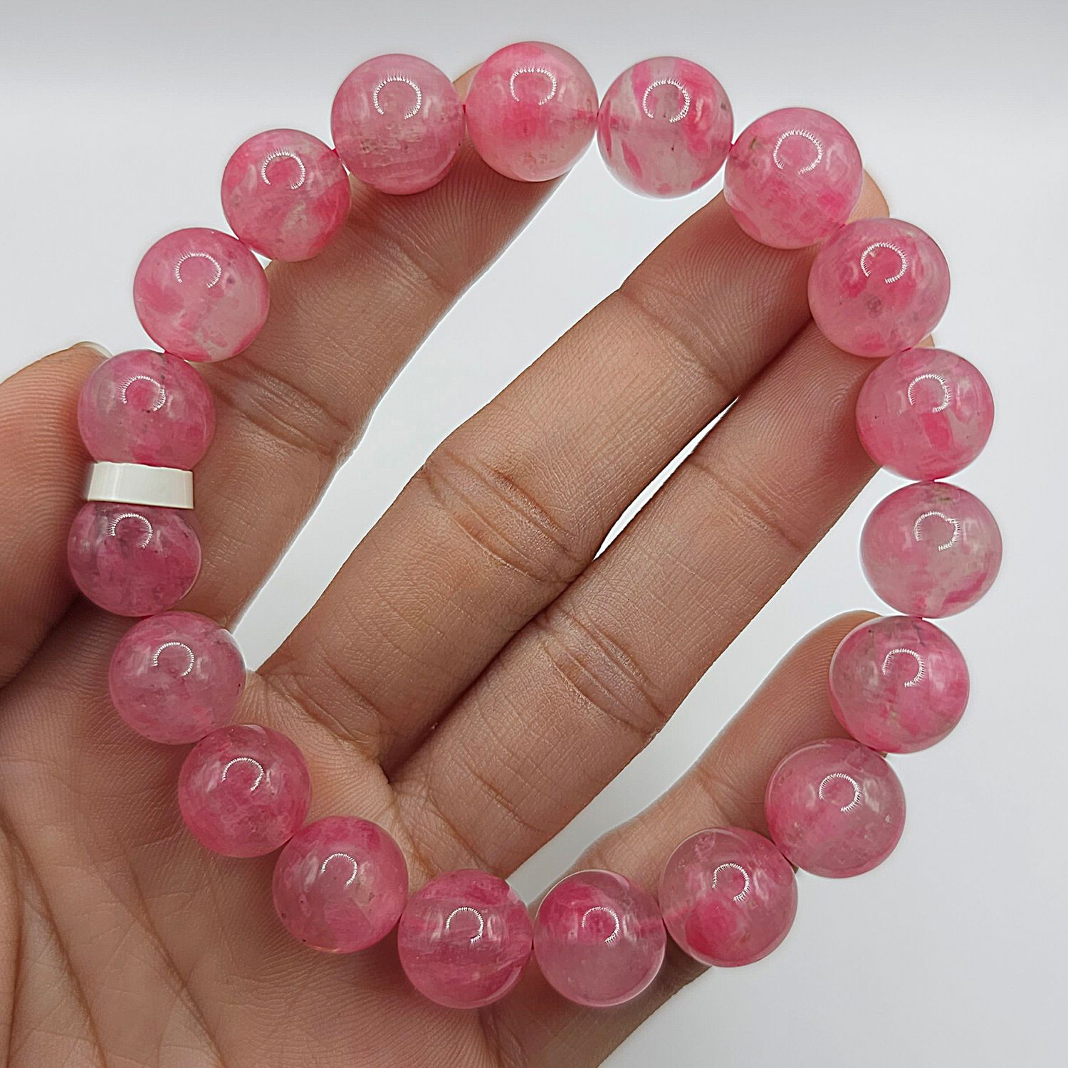 Natural Sakura Rhodonite