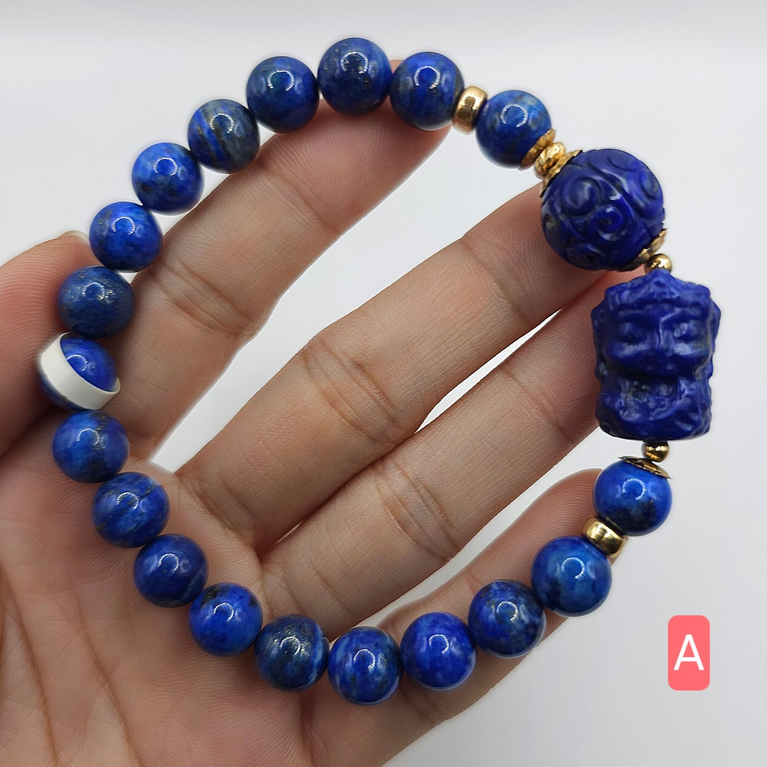 Natural Lapis Lazuli with Guanyin