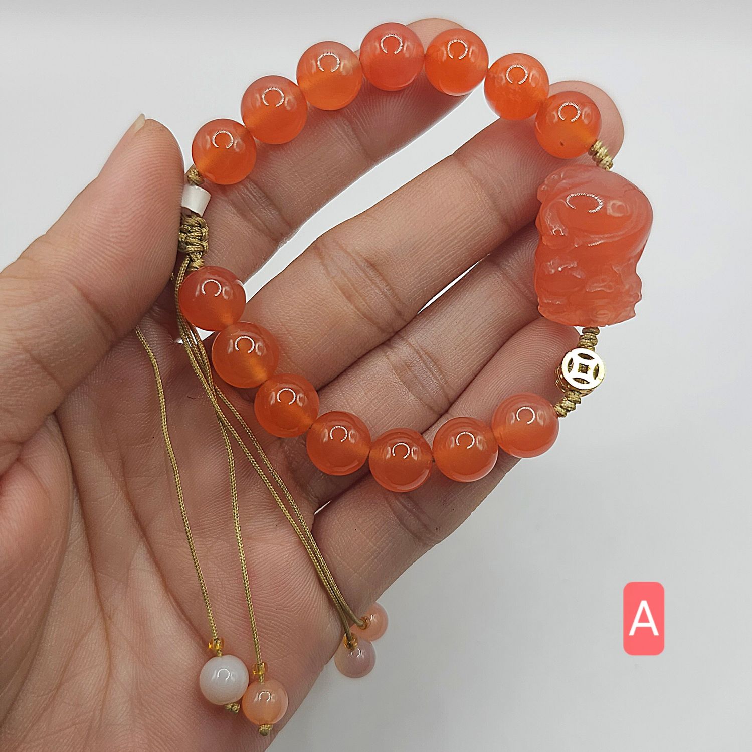 Natural Yan Yuan Agate with Pixiu 