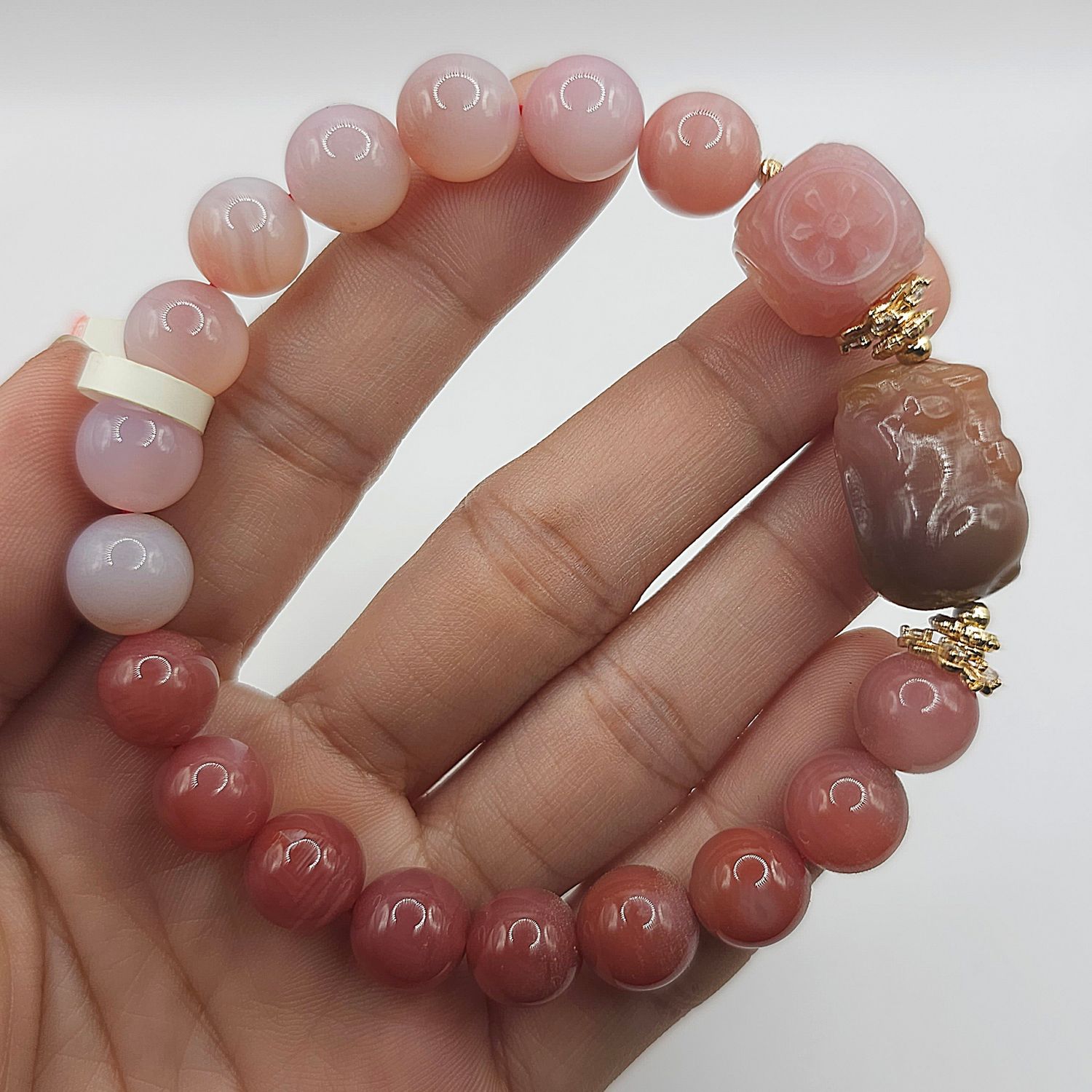 Natural Yan Yuan Agate with Pixiu
