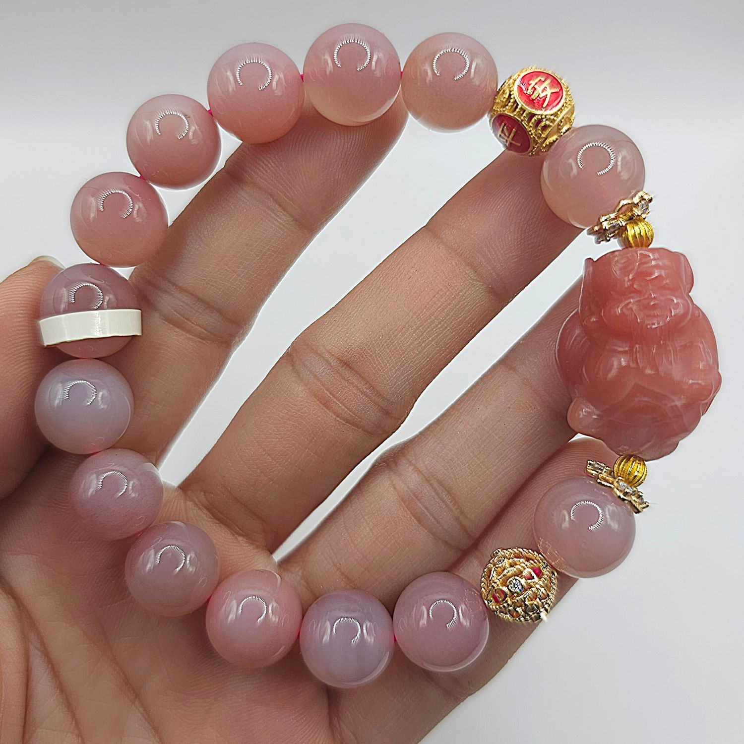 Natural Yan Yuan Agate with Buddha