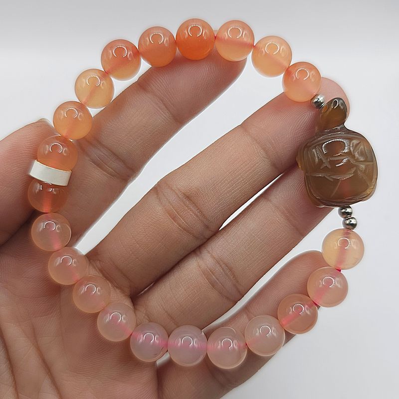 Natural Yan Yuan Agate with Tortoise