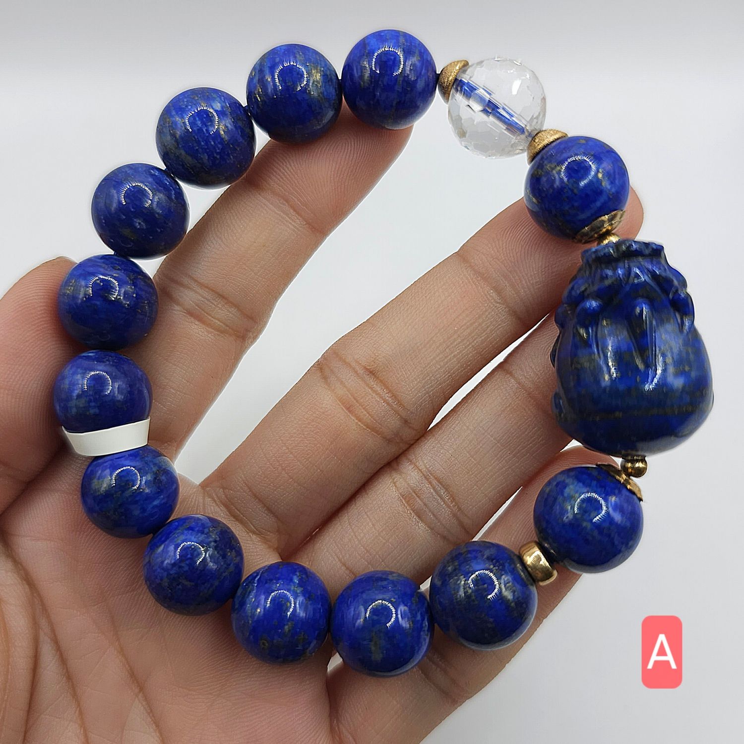 Natural Lapis Lazuli with Dragon Pixiu