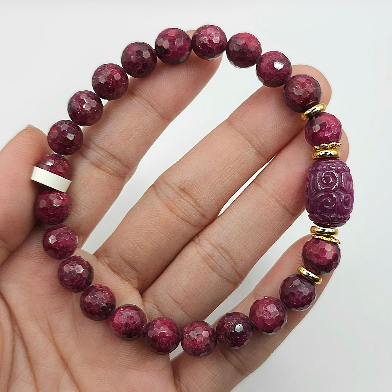 Natural Ruby with Lucky Turn