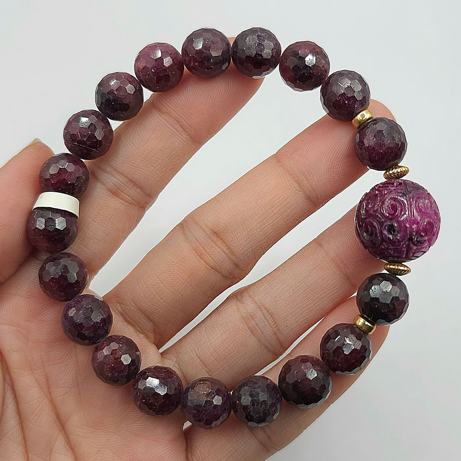 Natural Ruby with Lucky Turn