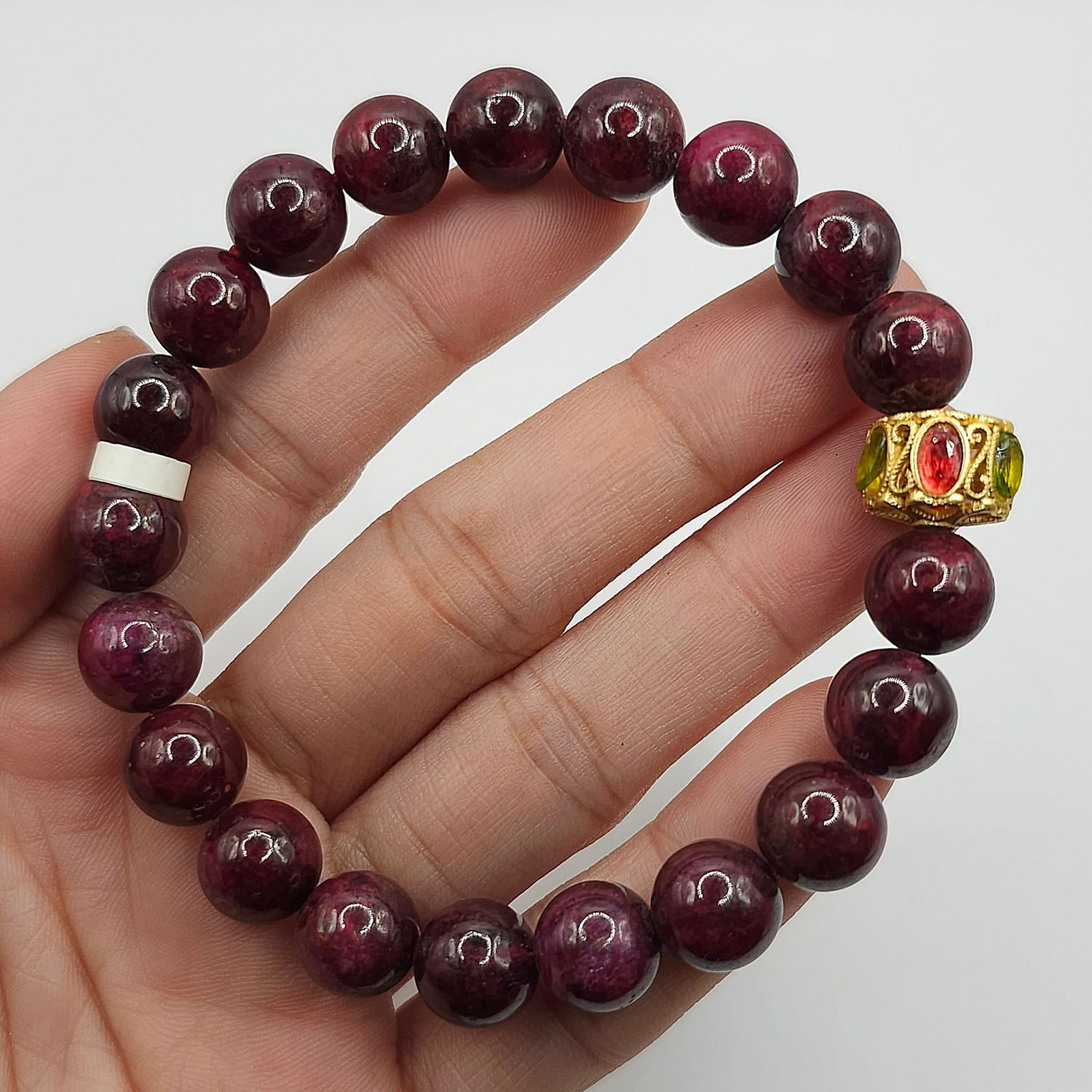 Natural Ruby with Lucky Turn