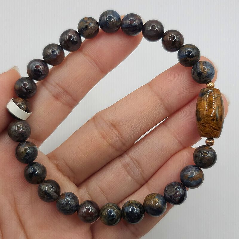 Natural Pietersite - 18K