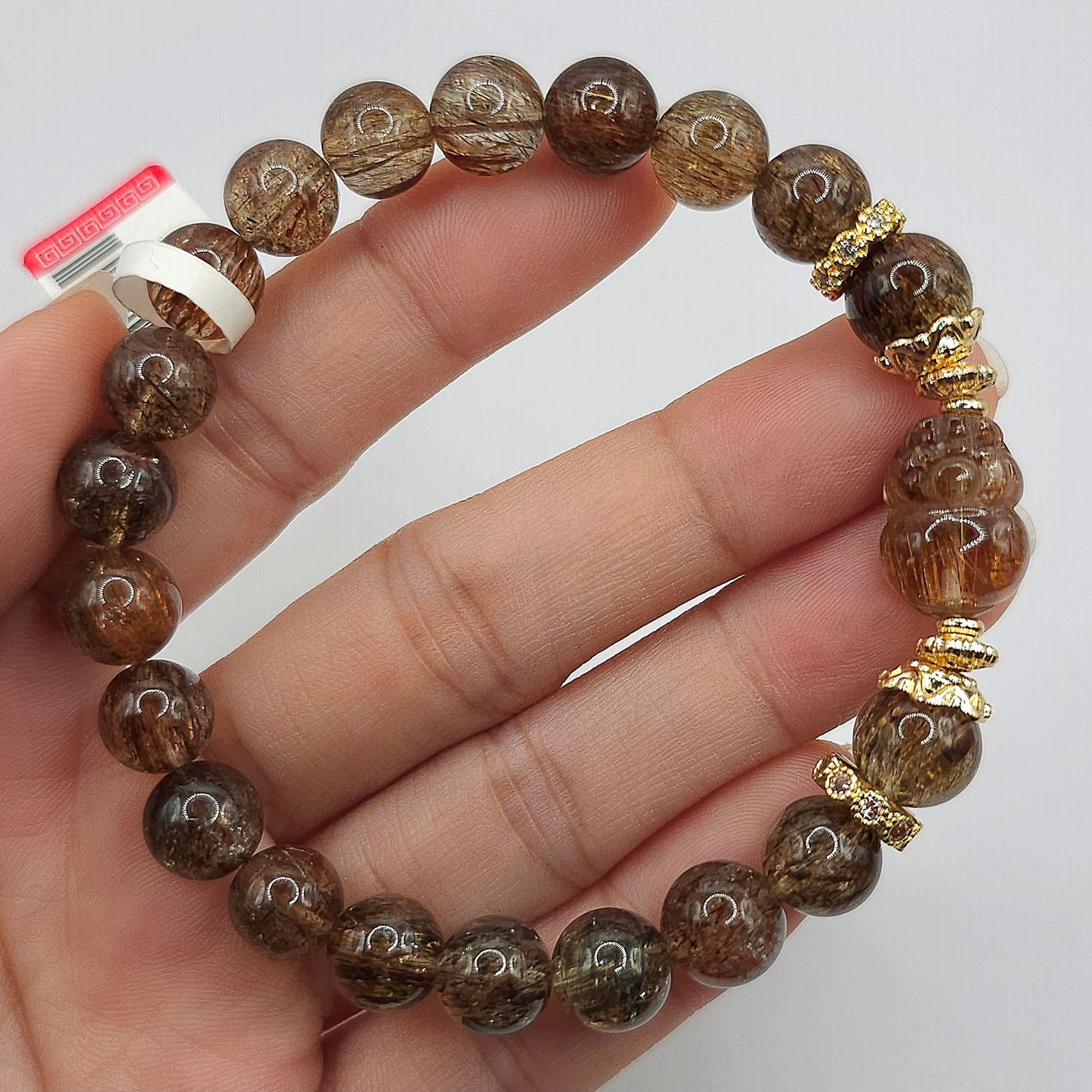 Natural Copper Ruti with Pixiu