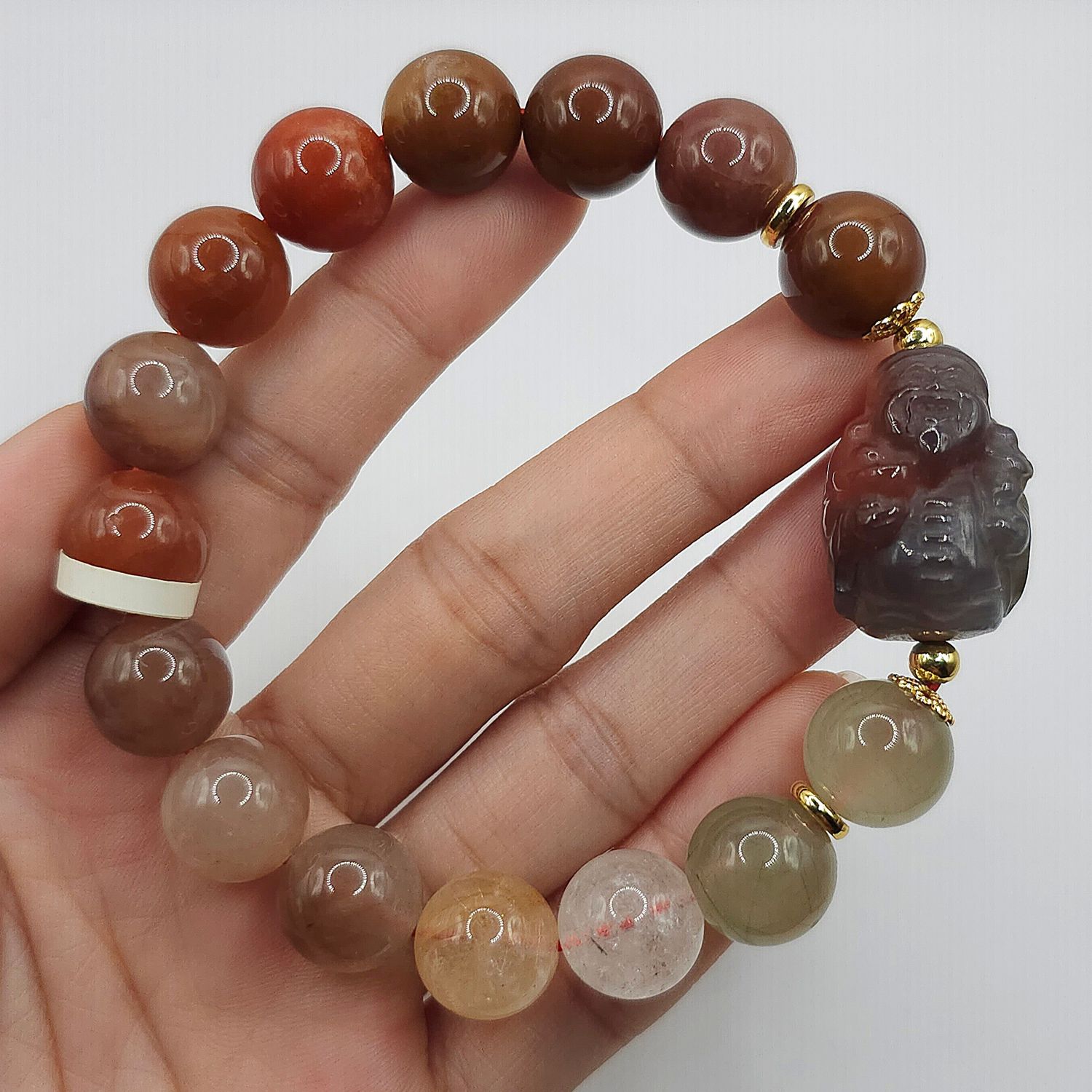 Natural Colorful Ruti with God Of Wealth
