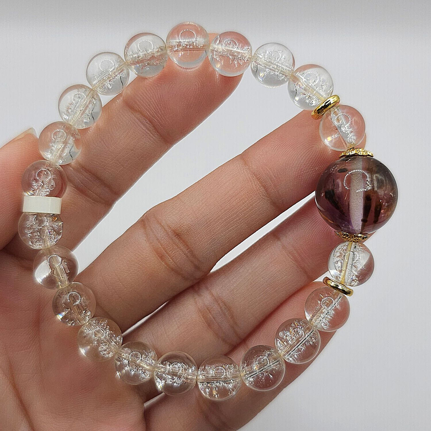 Natural Himalayan Quartz &amp; Aura 23