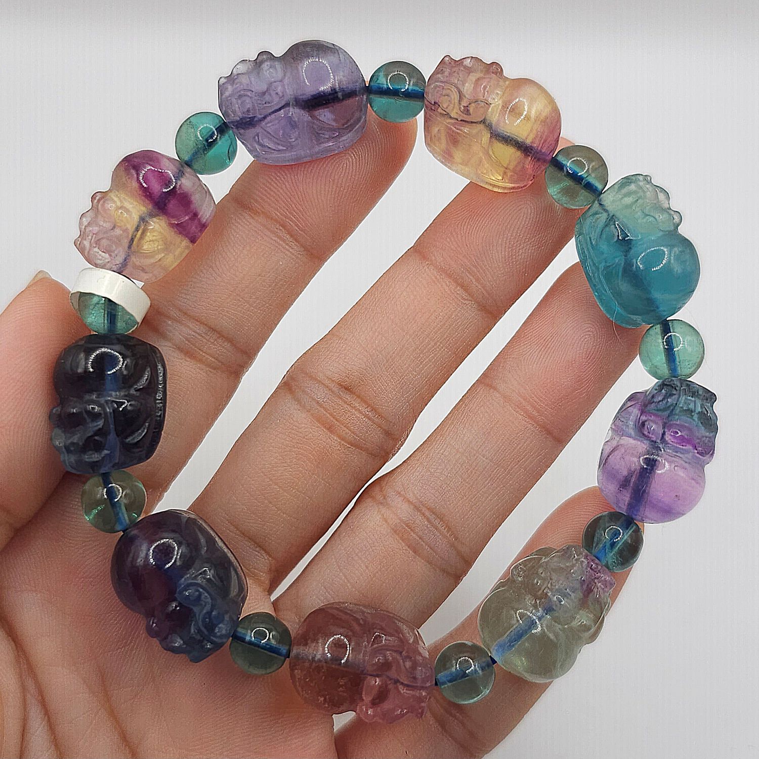 Natural Pixiu Flourite