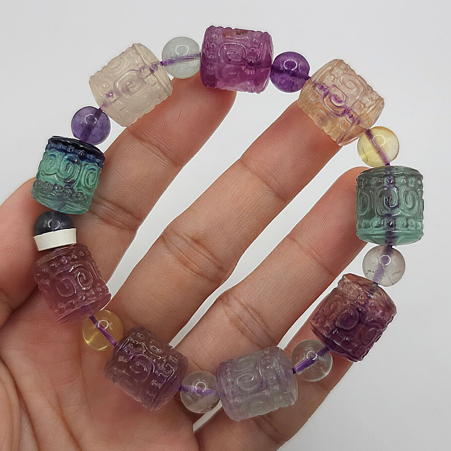 Natural Flourite Lucky Turn