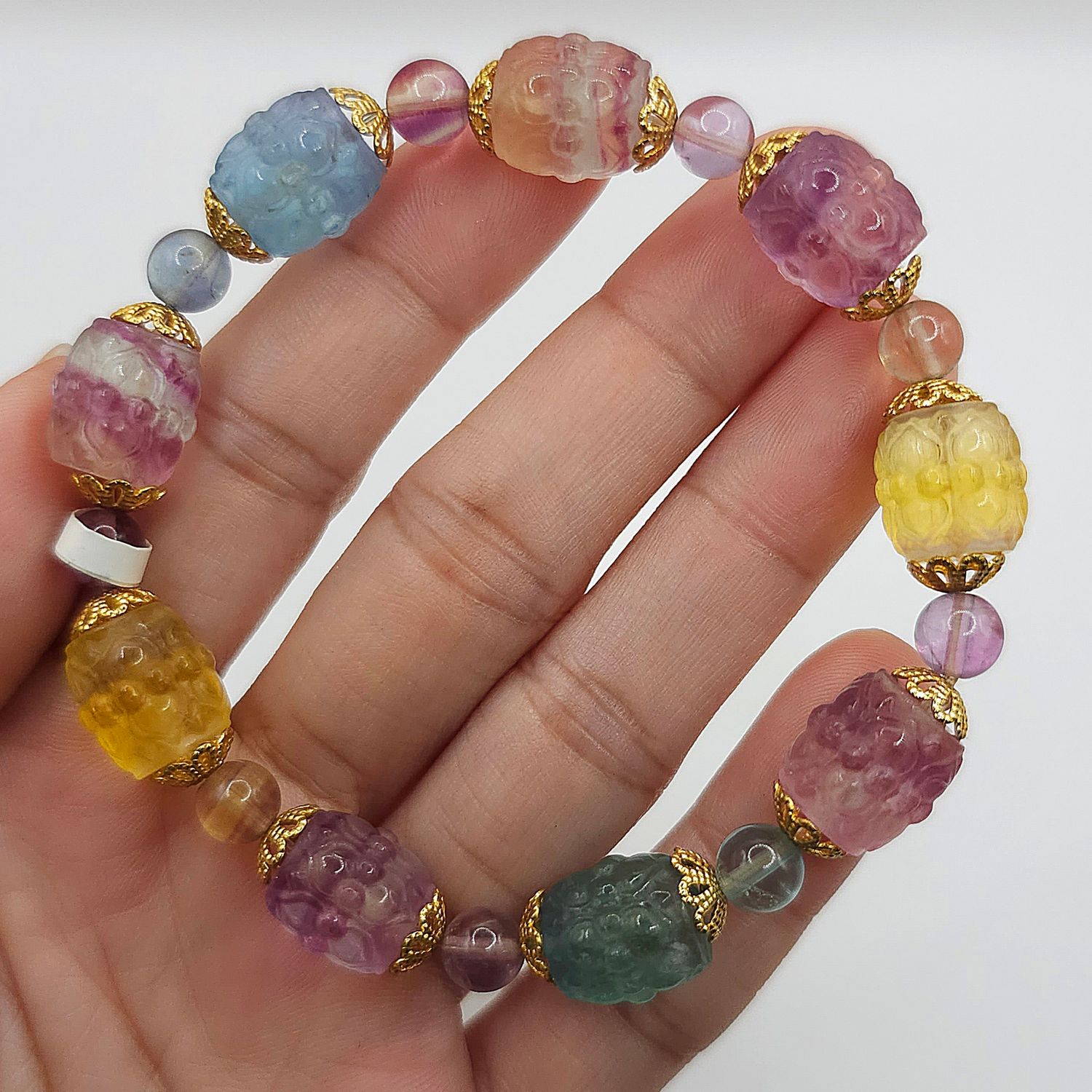 Natural Flourite Lucky Turn