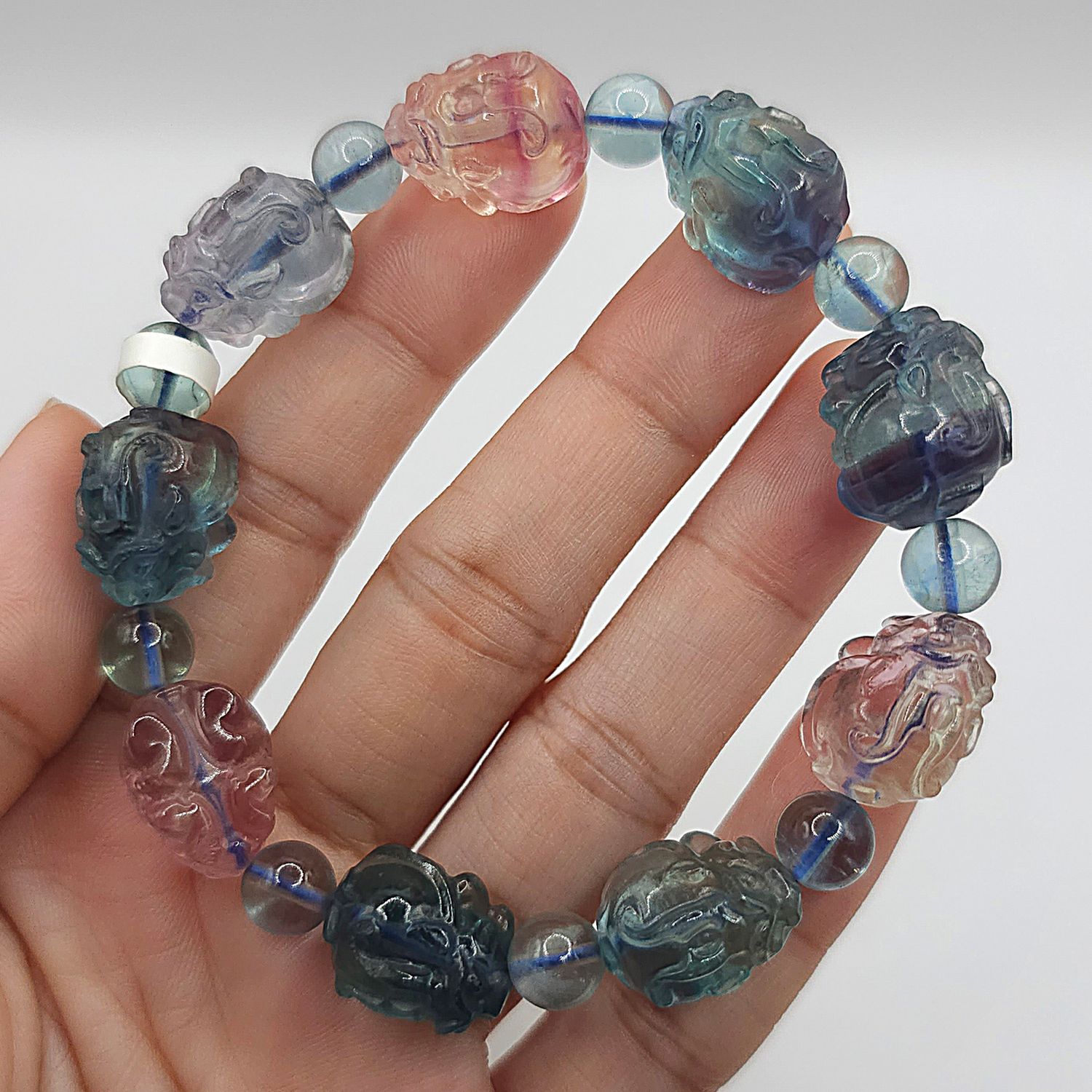 Natural Pixiu Flourite