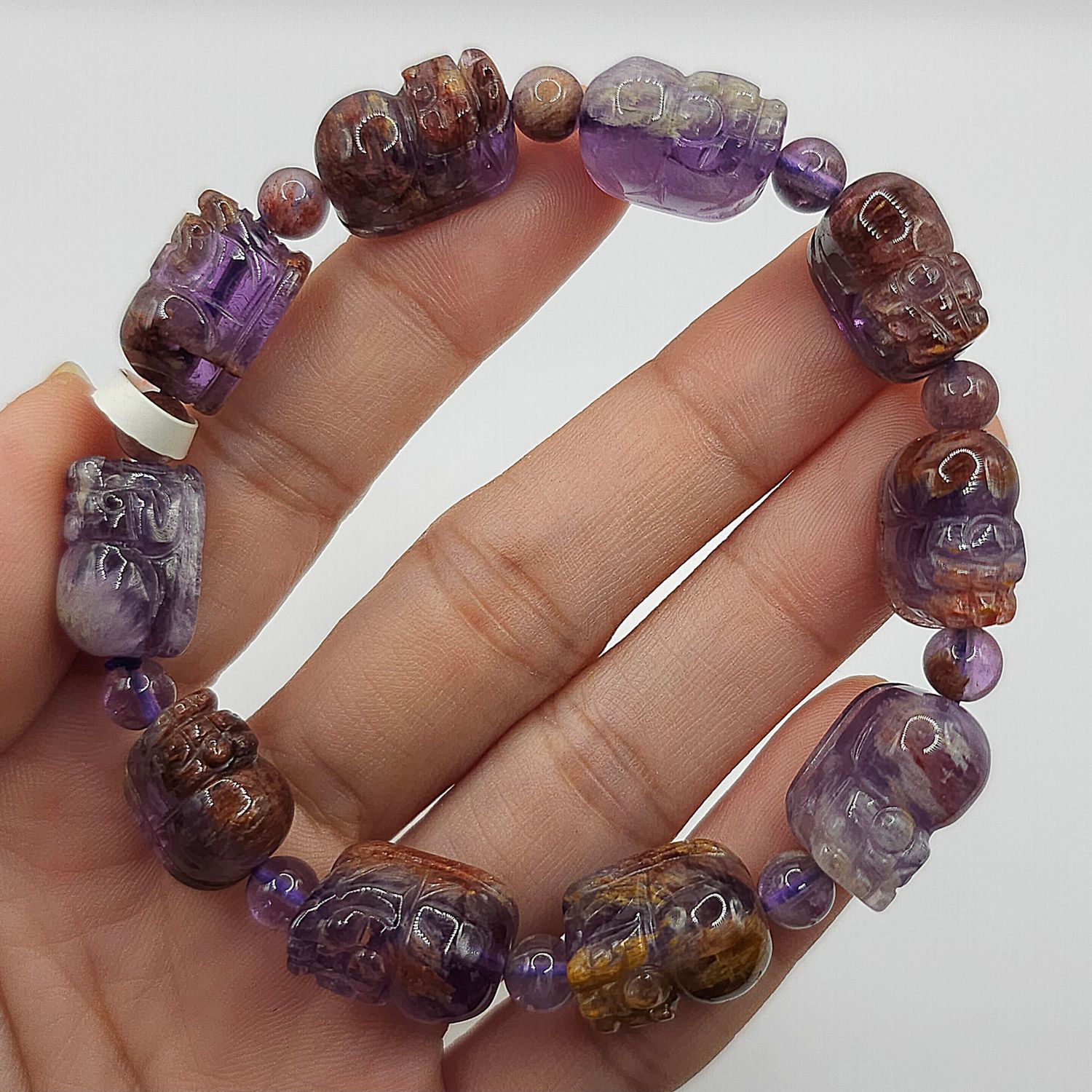 Natural Purple Phantom Pixiu