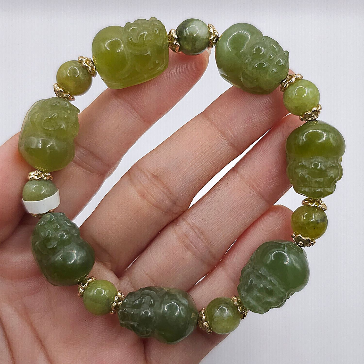 Natural Pixiu Prehnite