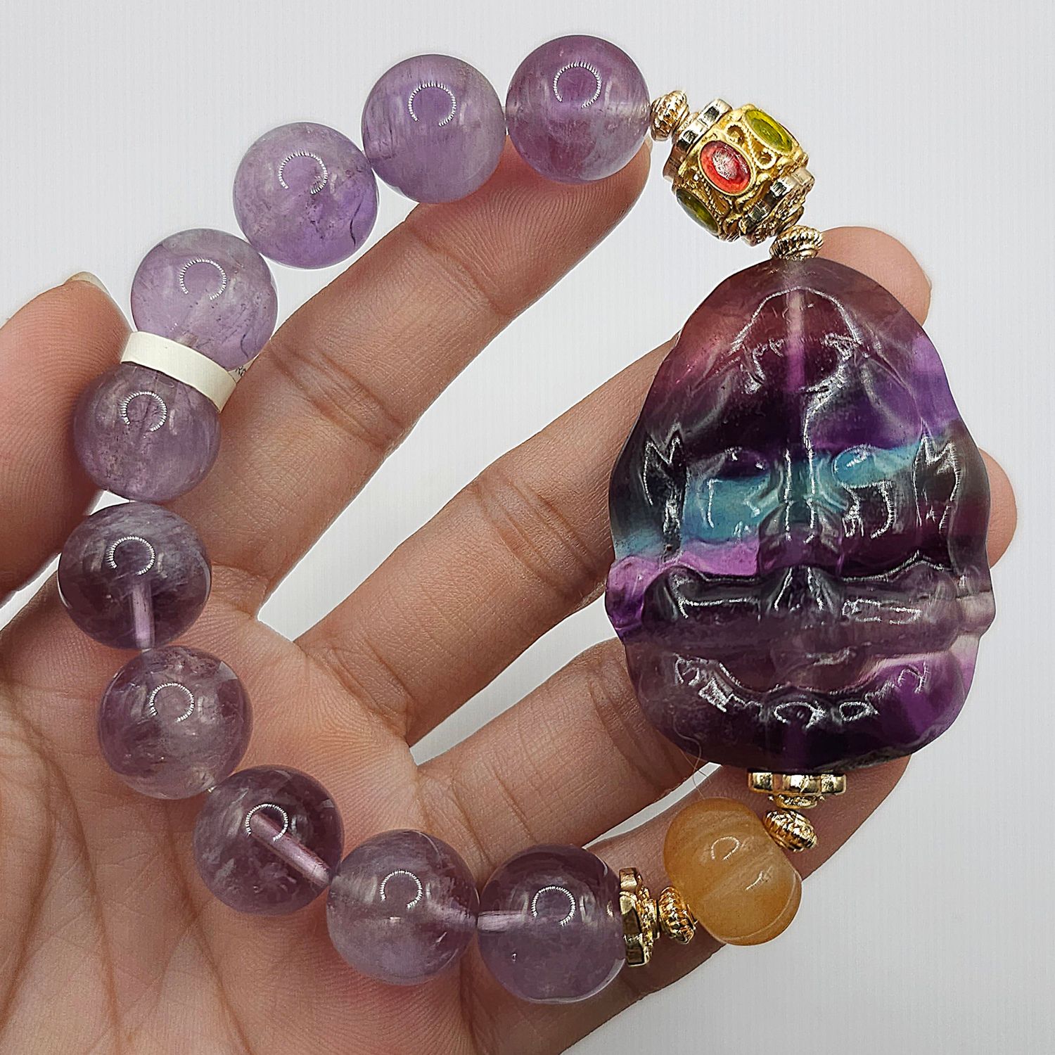 Natural Hair Rabbit x Flourite Ganesha
