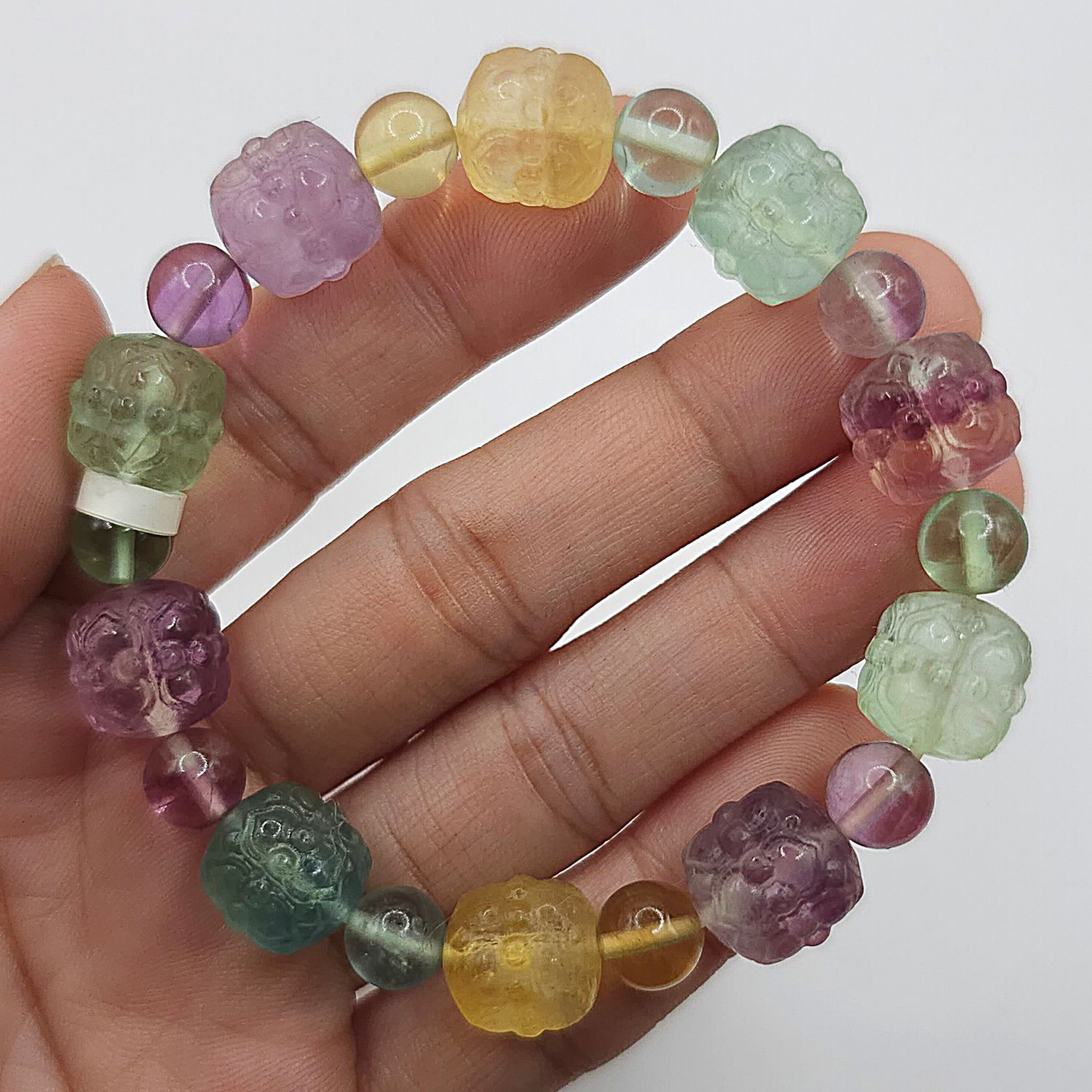 Natural Flourite Lucky Turn