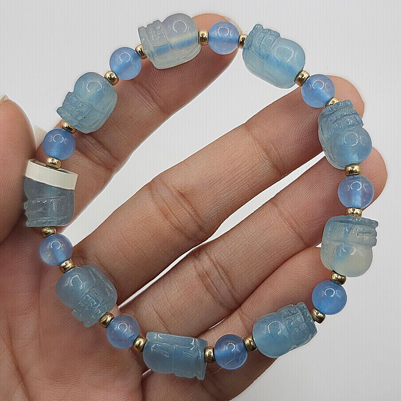 Natural Aquamarine Pixiu