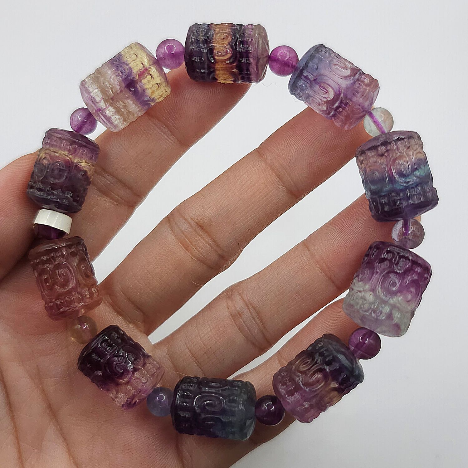 Natural Flourite Lucky Turn