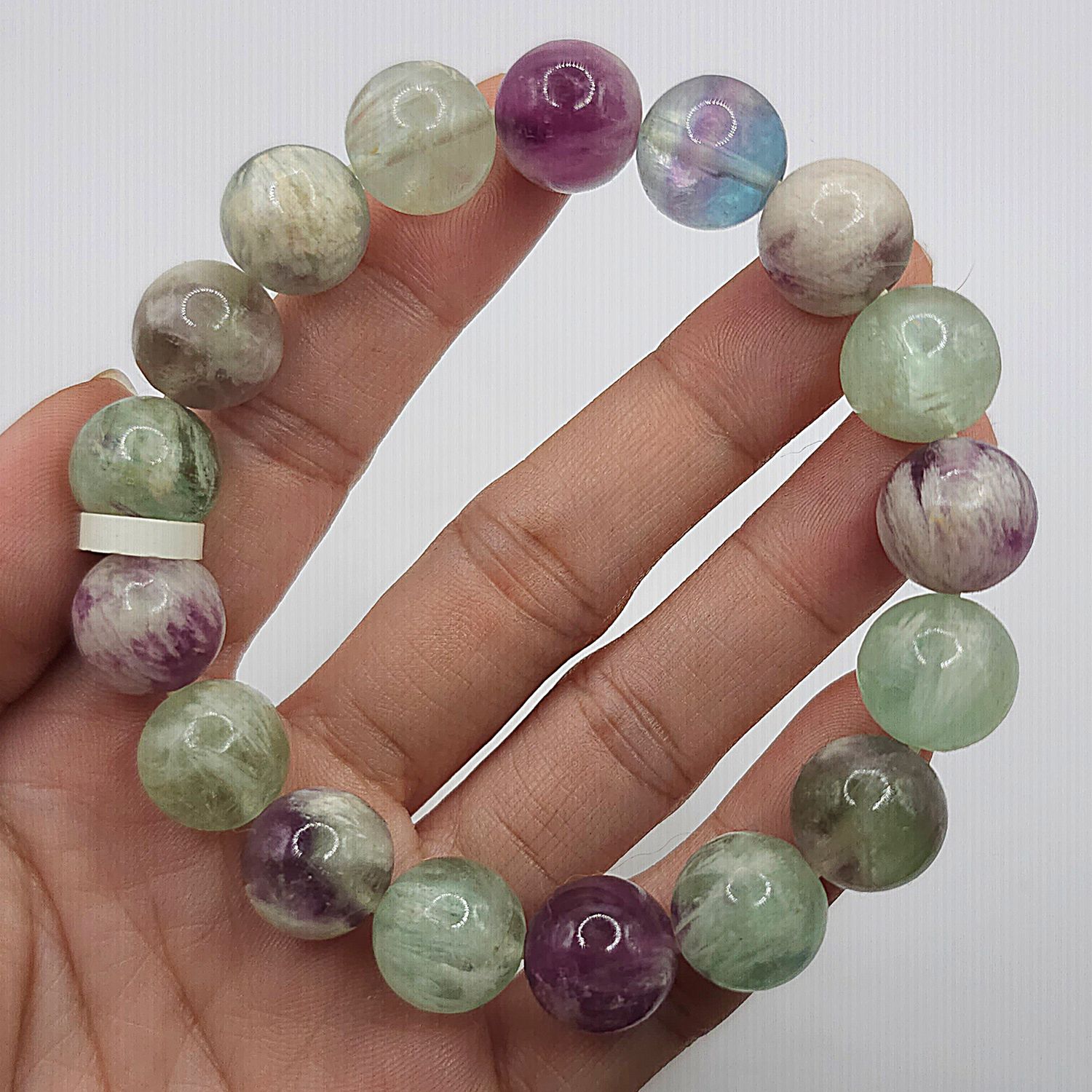 Natural Feather Flourite