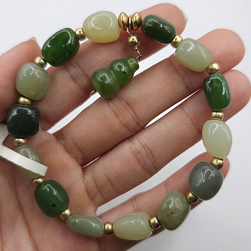 Natural Hetain Jade with Wu Lu