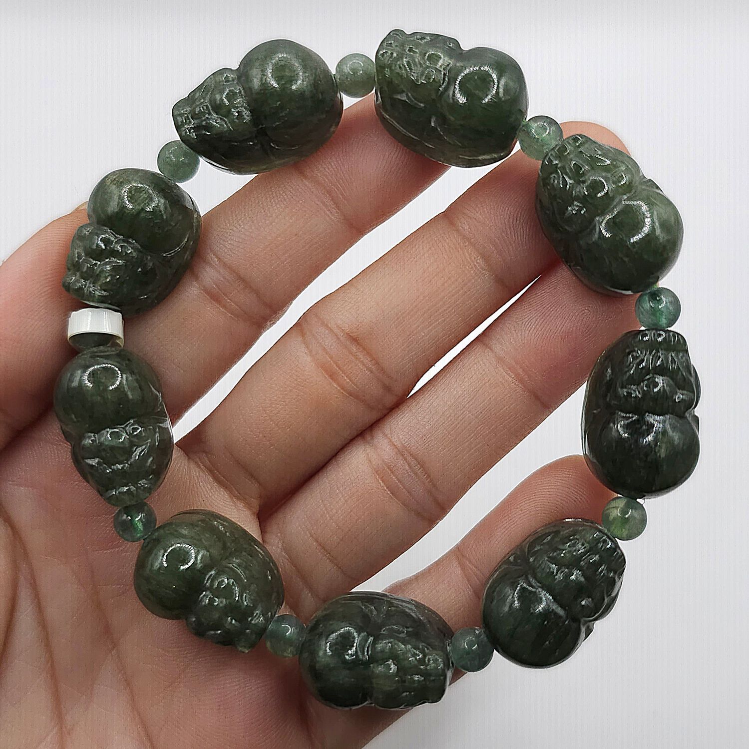 Natural Pixiu Green Ruti