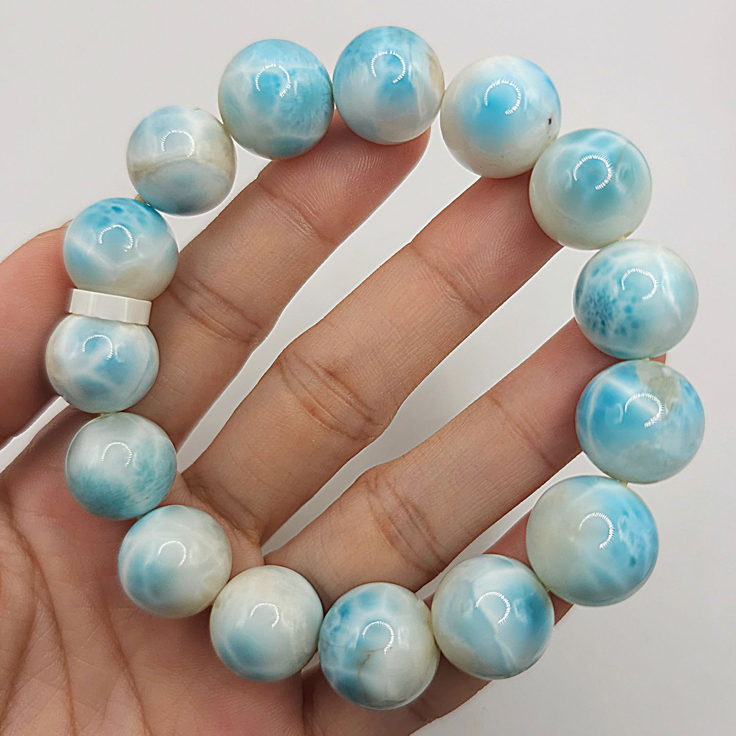 Natural Larimar Oversized