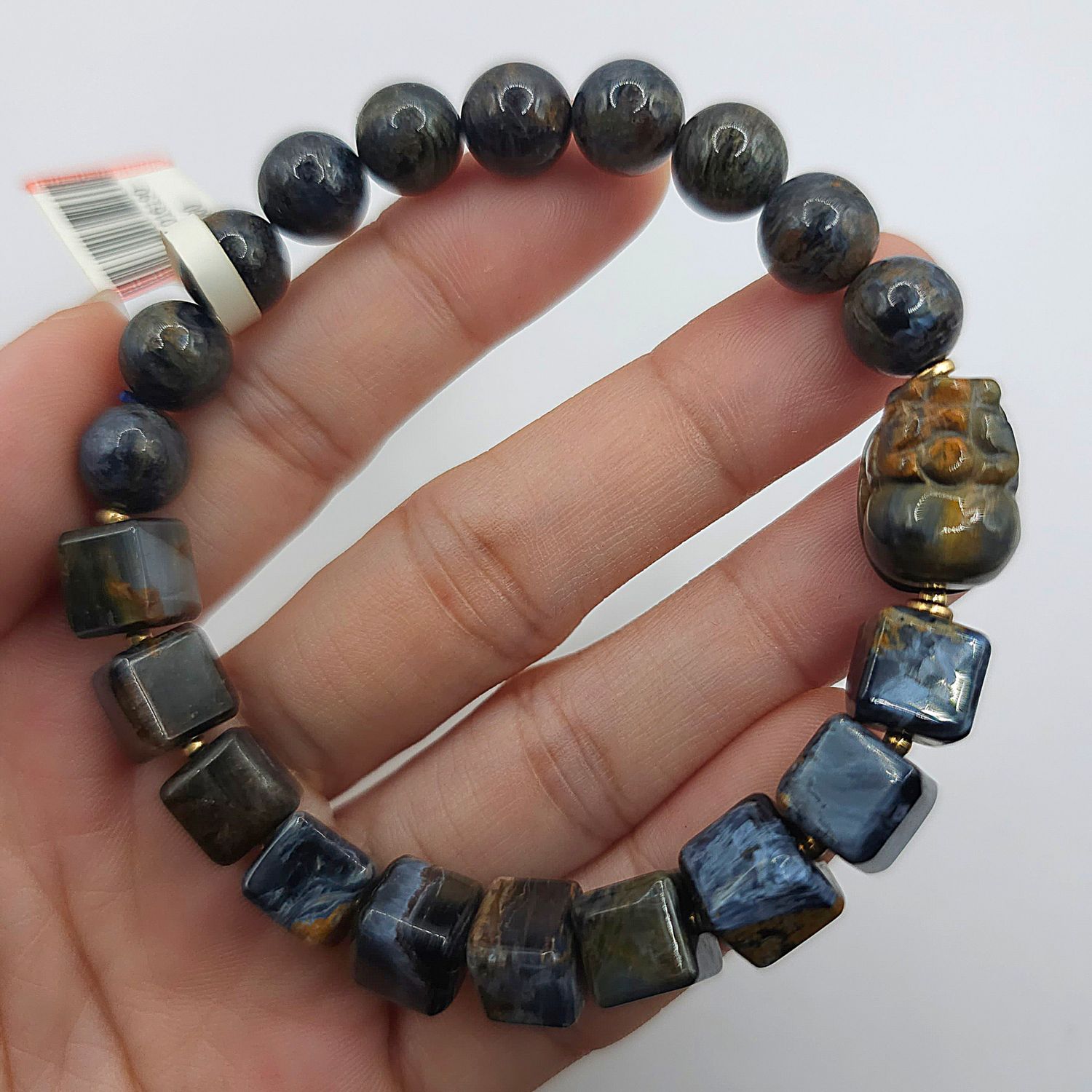 Natural Pietersite with Pixiu