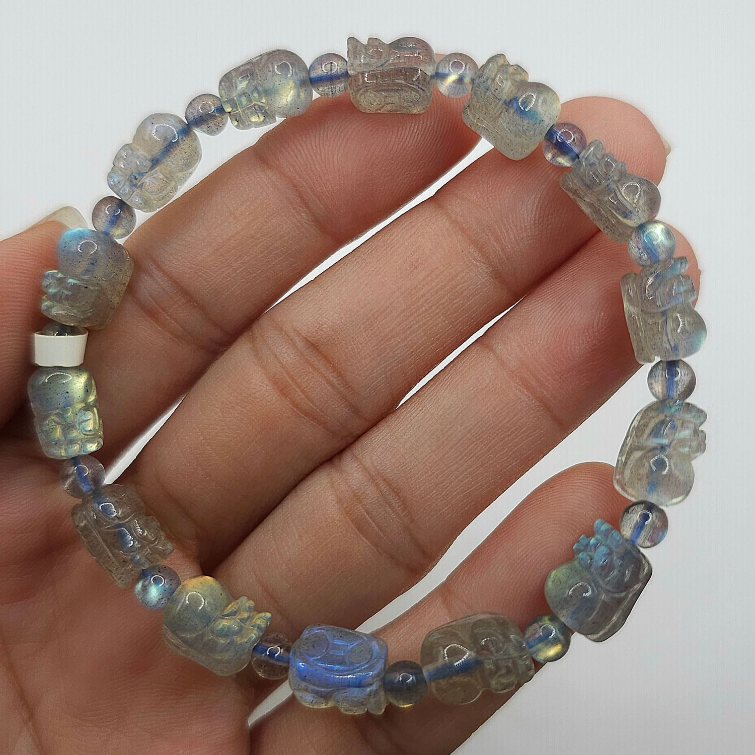 Natural Pixiu Grey Moonstone