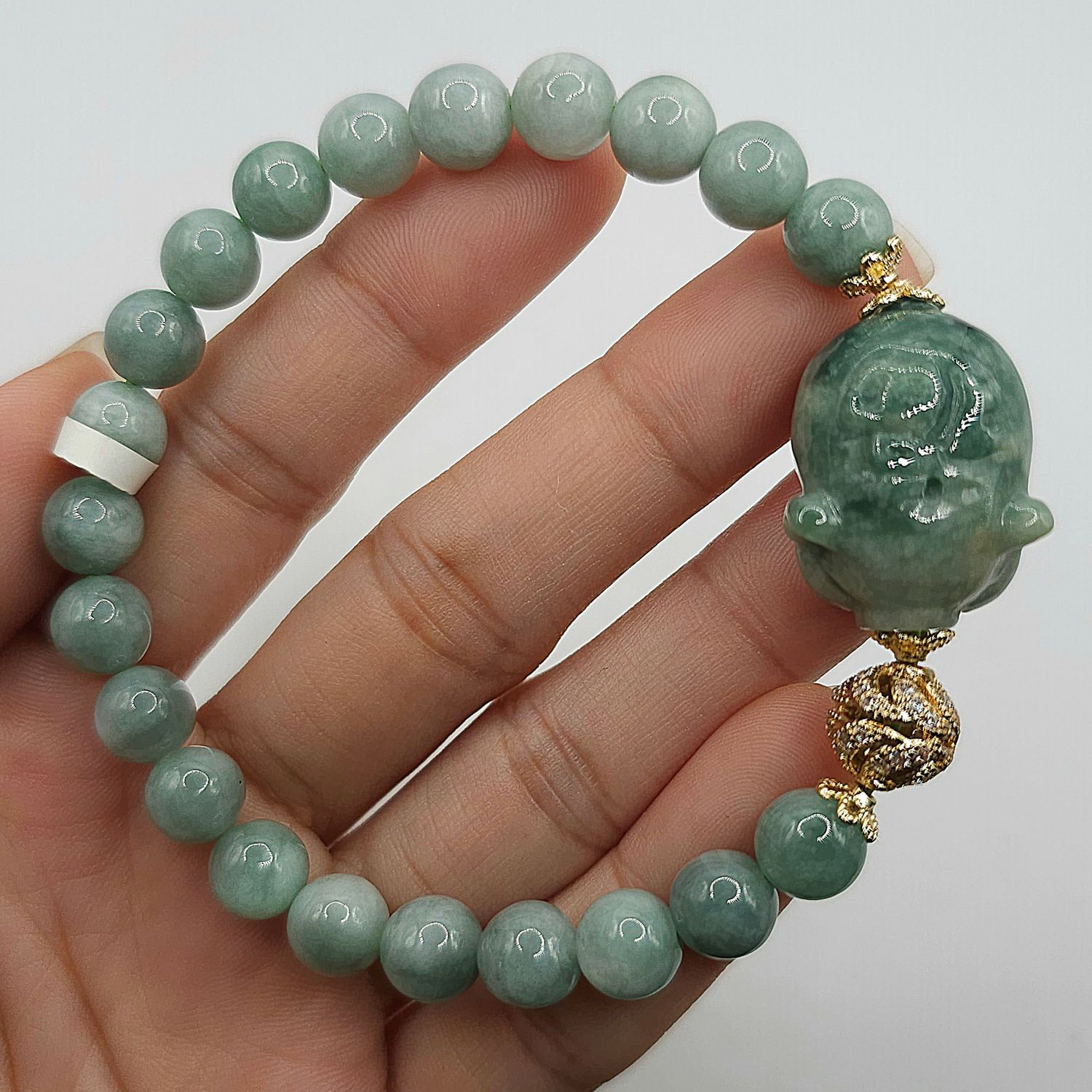 Natural Burma Jade with Pig