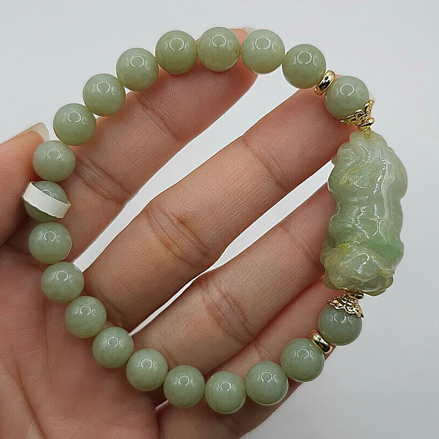 Natural Burma Jade with Tiger