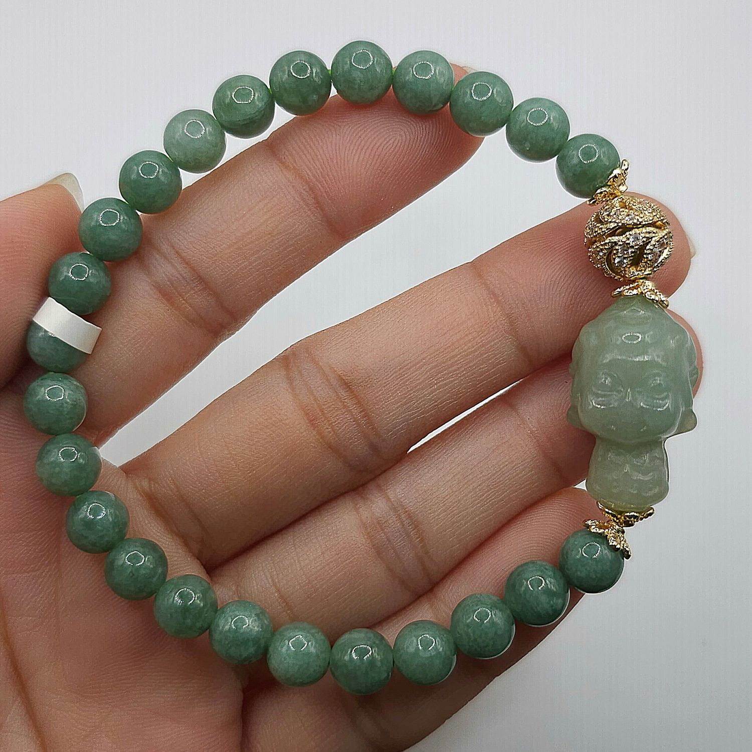 Natural Burma Jade with Buddha