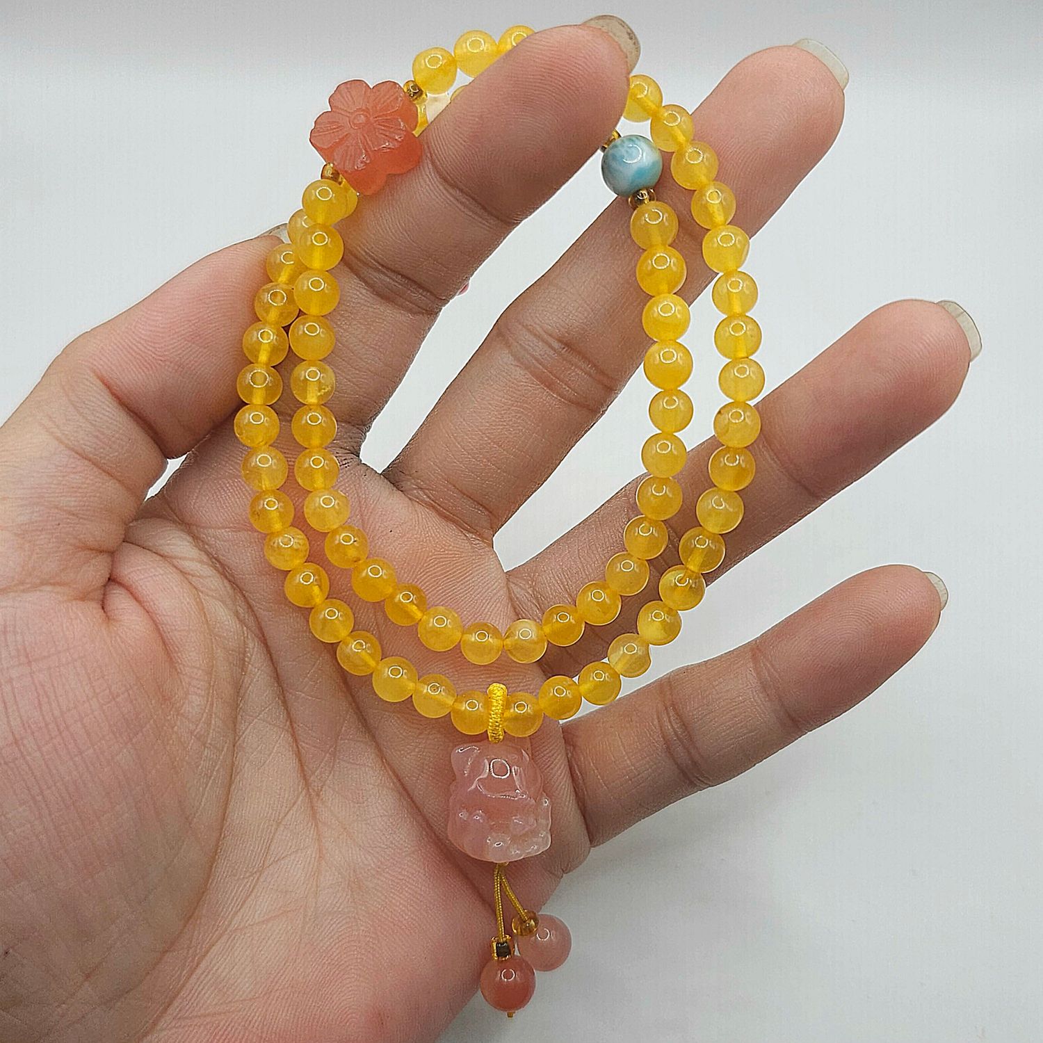 Natural 2 Lap Amber
