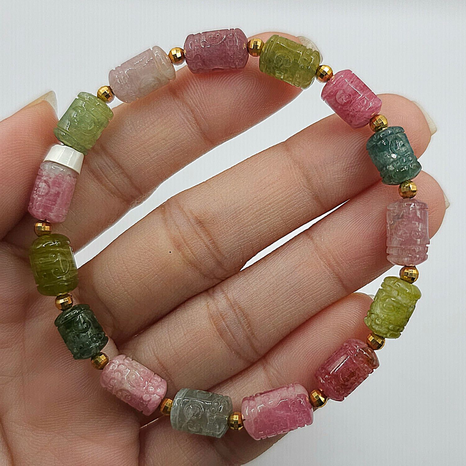 Natural Tourmaline Lucky Turn - 18K