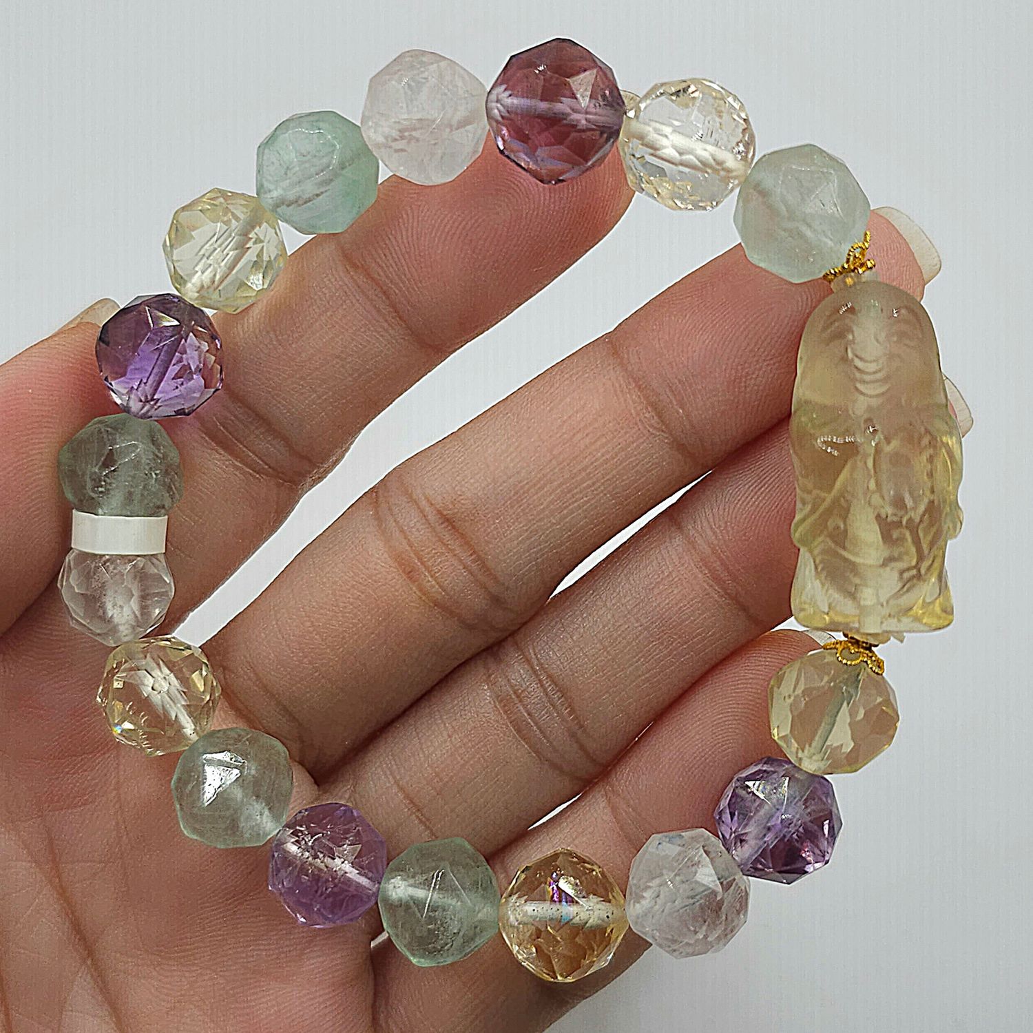 Natural Duo Bao with Buddha - 18K