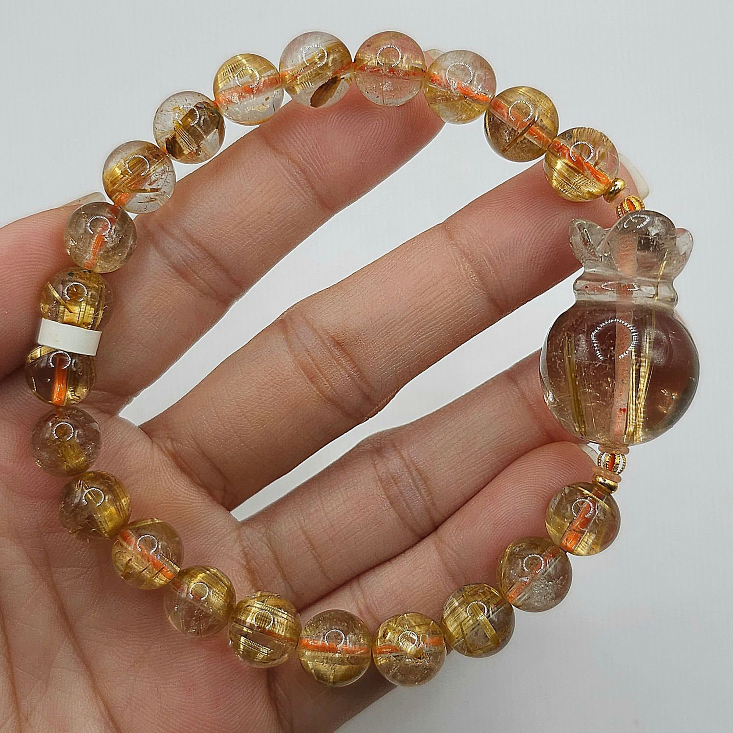 Natural Golden Ruti with Money Bag