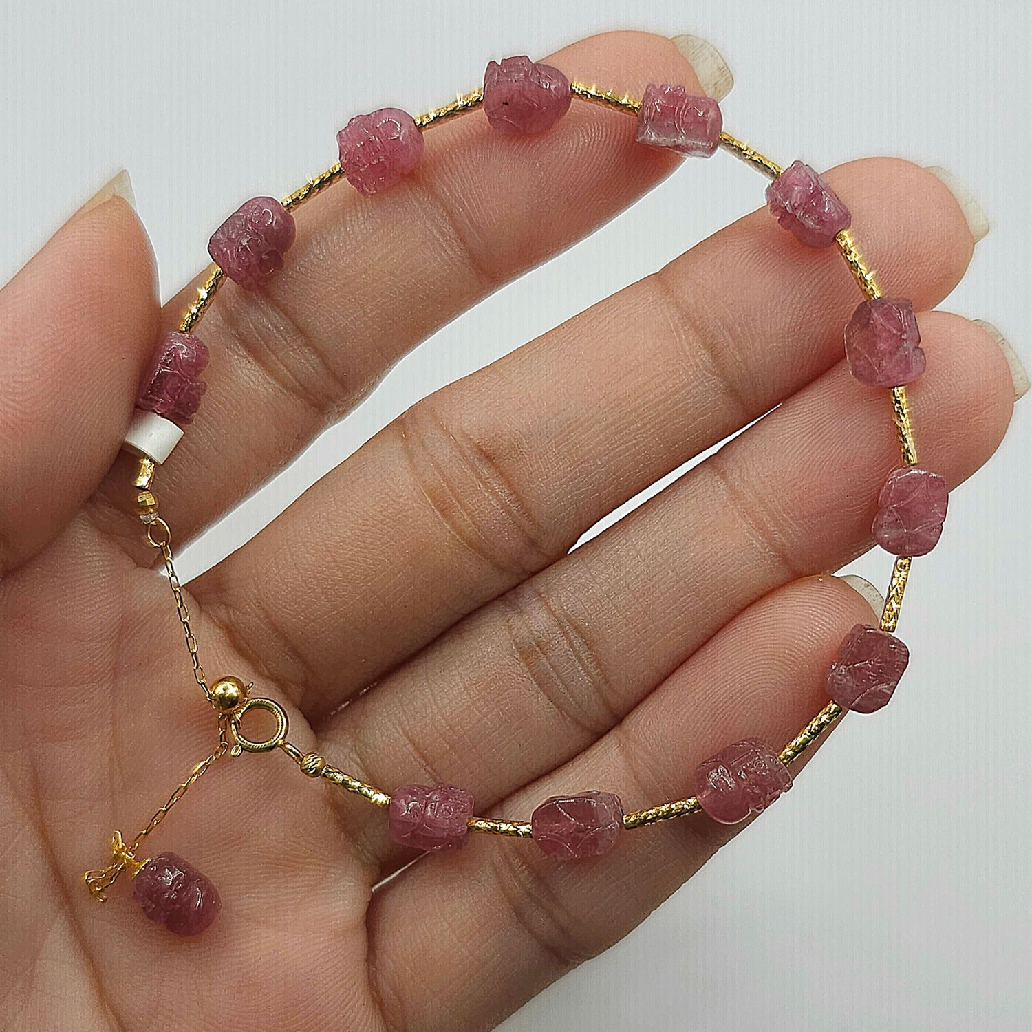 Natural Tourmaline Pixiu 18K