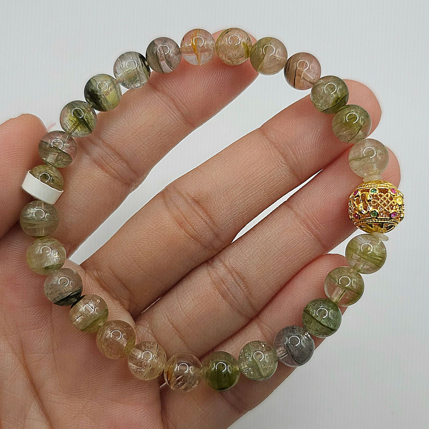 Natural Watermelon Tourmaline - 18k