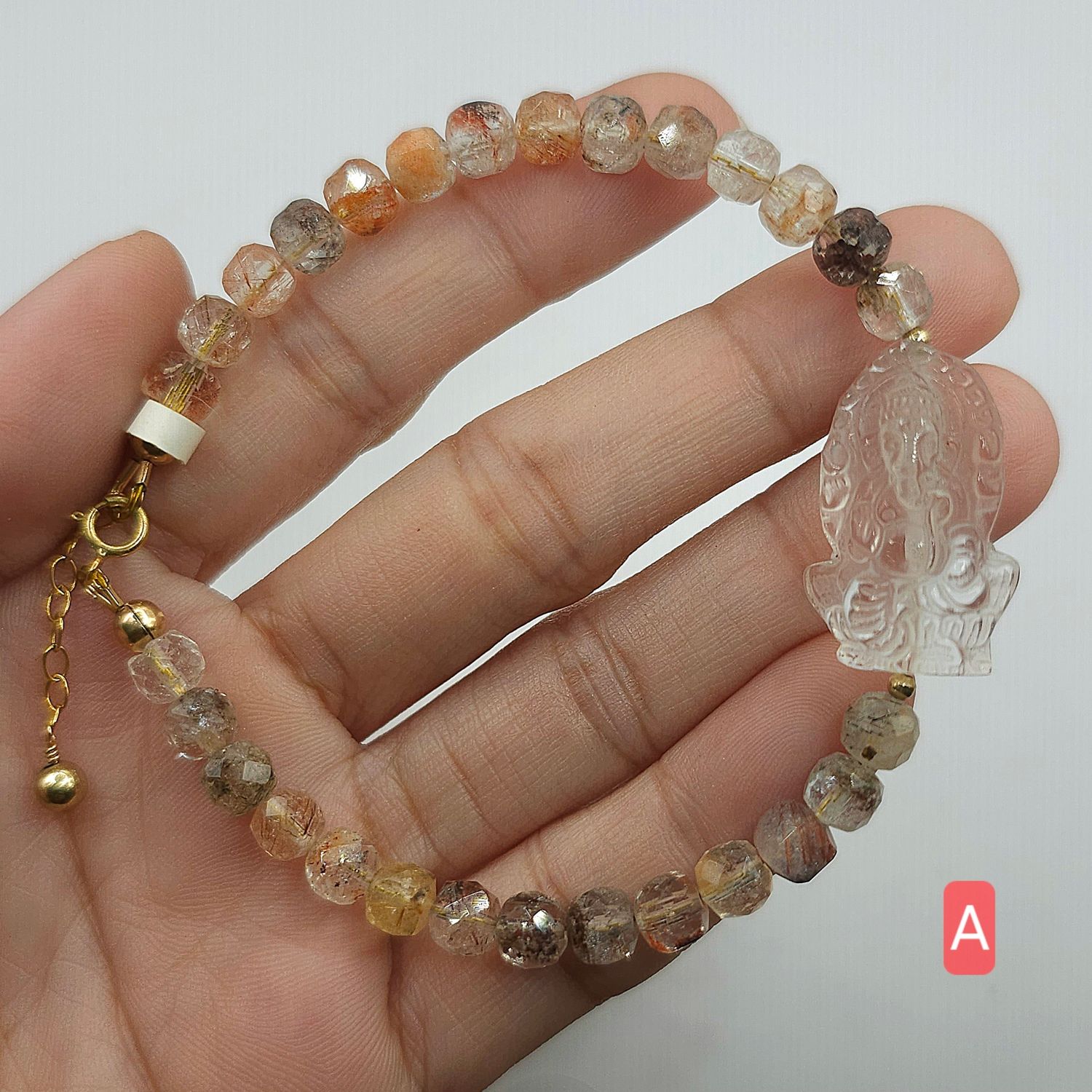 Natural Garden Phantom x Clear Quartz